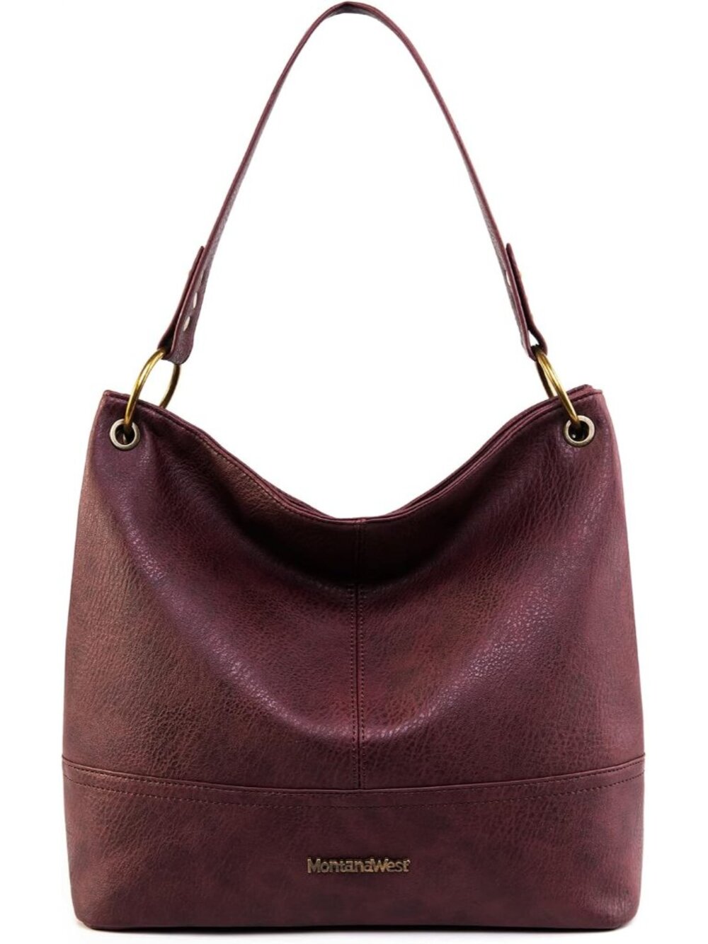 Hobo Bag for Ladies Shoulder Handbags with Back Pocket | Purses